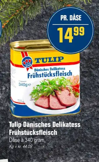 Otto Duborg Tulip dänisches delikatess frühstücksfleisch tilbud