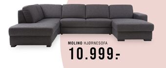 Ilva Molino hjørnesofa tilbud