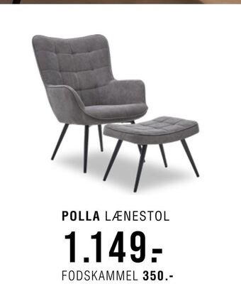 Ilva Polla lænestol tilbud