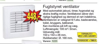 Harald Nyborg Fugtstyret ventilator tilbud