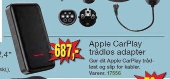 Harald Nyborg Apple carplay trådløs adapter tilbud