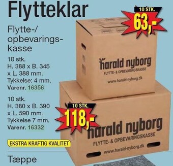 Harald Nyborg Flytte-/opbevaringskasse tilbud