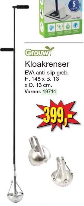 Harald Nyborg Grouw kloakrenser tilbud