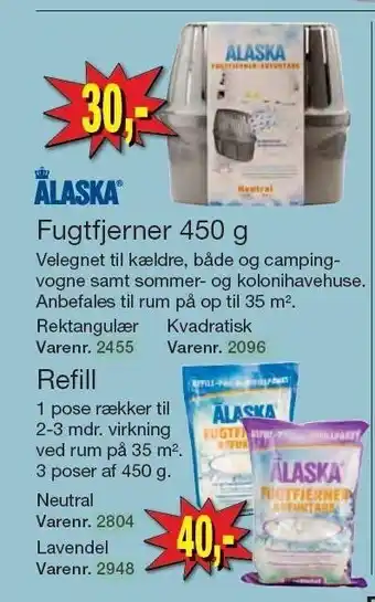Harald Nyborg Fugtfjerner 450 g el. refill tilbud