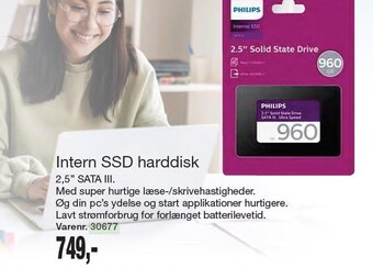 Harald Nyborg Intern ssd harddisk tilbud