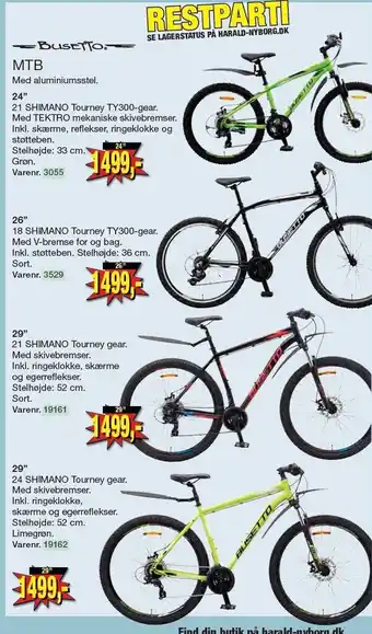 Harald Nyborg Mtb cykler tilbud