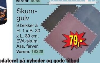 Harald Nyborg Skumgulv tilbud