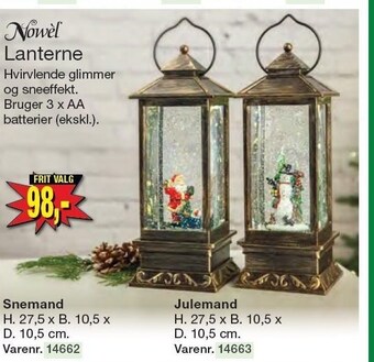 Harald Nyborg Lanterne tilbud