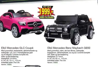 Harald Nyborg Elbil mercedes glc coupé el. maybach g650 tilbud