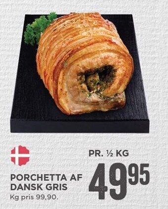 MENY Porchetta af dansk gris tilbud