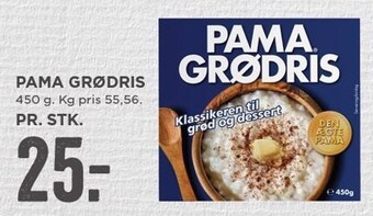 MENY Pama grødris tilbud
