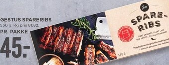 MENY Gestus spareribs tilbud