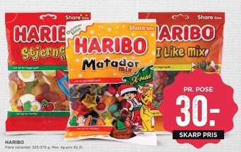 MENY Haribo tilbud