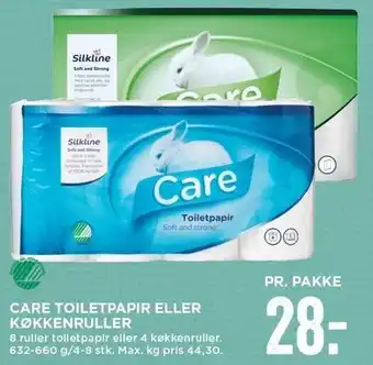Care toiletpapir el. køkkenruller