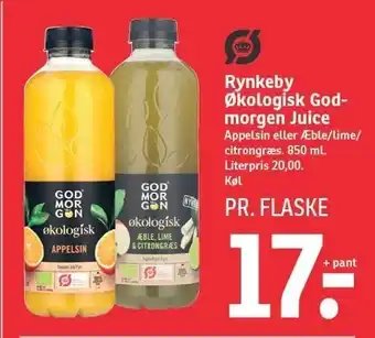 SPAR Rynkeby øko godmorgen juice tilbud