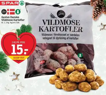 SPAR Gestus danske vildmose kartofler tilbud