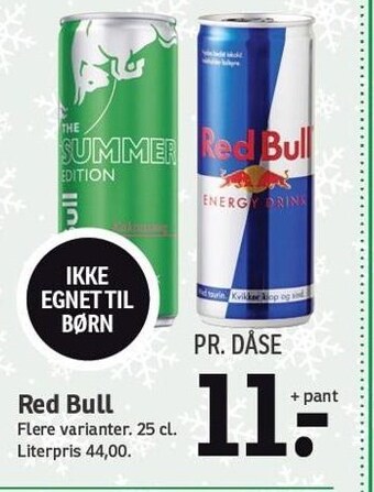 SPAR Red bull tilbud