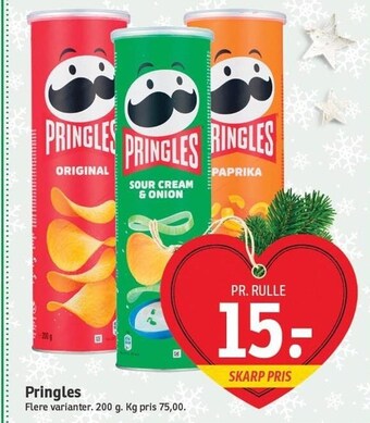 SPAR Pringles tilbud
