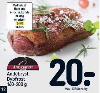 Andebryst