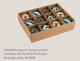 Sinnerup Sinnerup julepynt tilbud