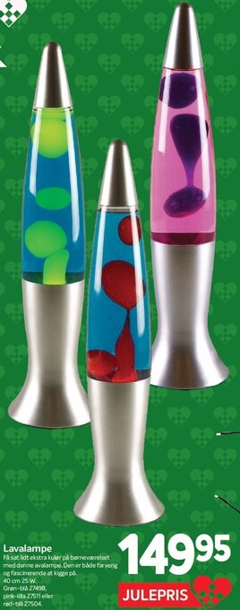 Din Isenkræmmer Lavalampe tilbud