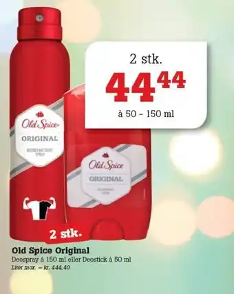 Poetzsch Padborg Old spice original tilbud