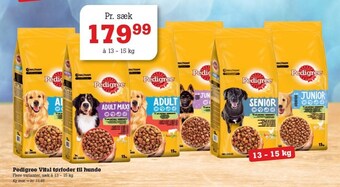 Poetzsch Padborg Pedigree vital tørfoder til hunde tilbud