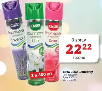 Elina clean duftspray