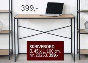 Daells Bolighus Skrivebord tilbud