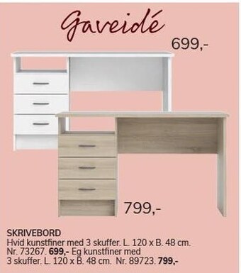 Daells Bolighus Skrivebord tilbud