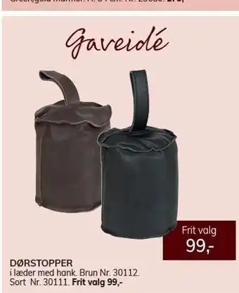 Dørstopper, frit valg