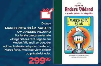 Marco rota 80 år - sagaen om anders vildand