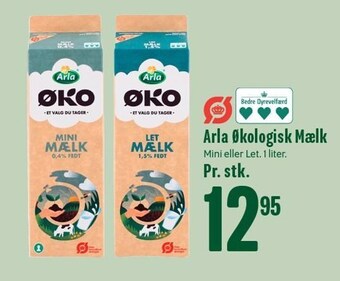 Min Købmand Arla øko mælk tilbud