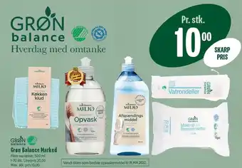 Min Købmand Grøn balance tilbud