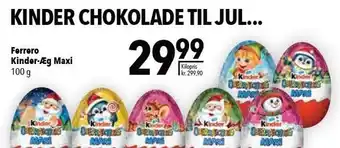 Citti Kinder-æg maxi tilbud