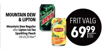 Citti Mountain dew el. lipton tilbud