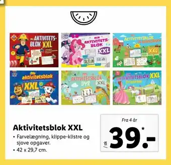 Aktivitetsblok XXL