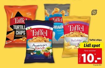Let-Køb Taffel chips tilbud