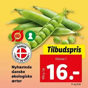 Let-Køb Nyhøstede danske økologiske ærter tilbud