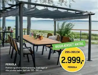 XL-BYG PERGOLA tilbud