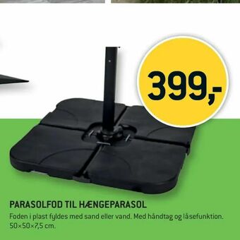XL-BYG Parasolfod til hængeparasol tilbud