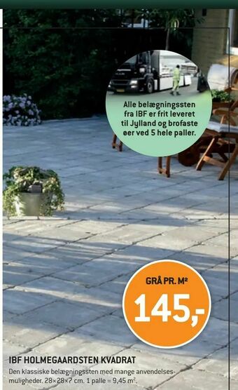 XL-BYG Ibf holmegaardsten kvadrat tilbud