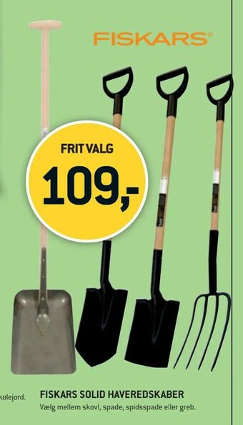 XL-BYG Fiskars solid haveredskaber tilbud