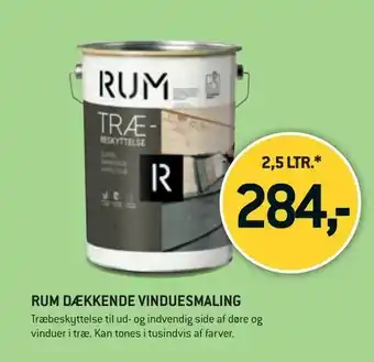 XL-BYG Rum dækkende vinduesmaling tilbud