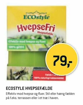 XL-BYG Ecostyle hvepsefælde tilbud