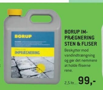 XL-BYG Borup imprægnering sten & fliser tilbud
