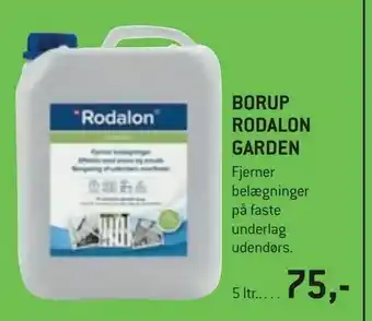 Borup rodalon garden