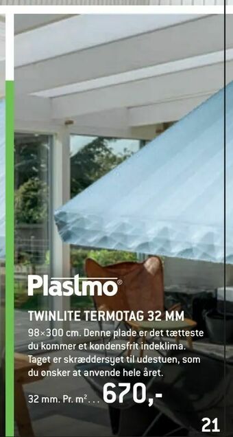 XL-BYG Twinlite termotag 32 mm tilbud