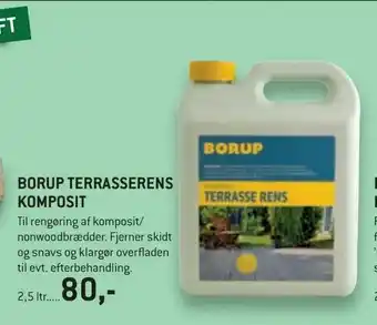 Borup terrasserens komposit