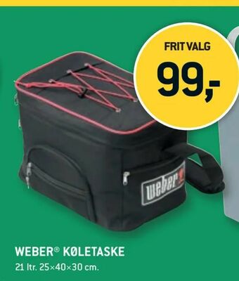 XL-BYG Weber® køletaske tilbud